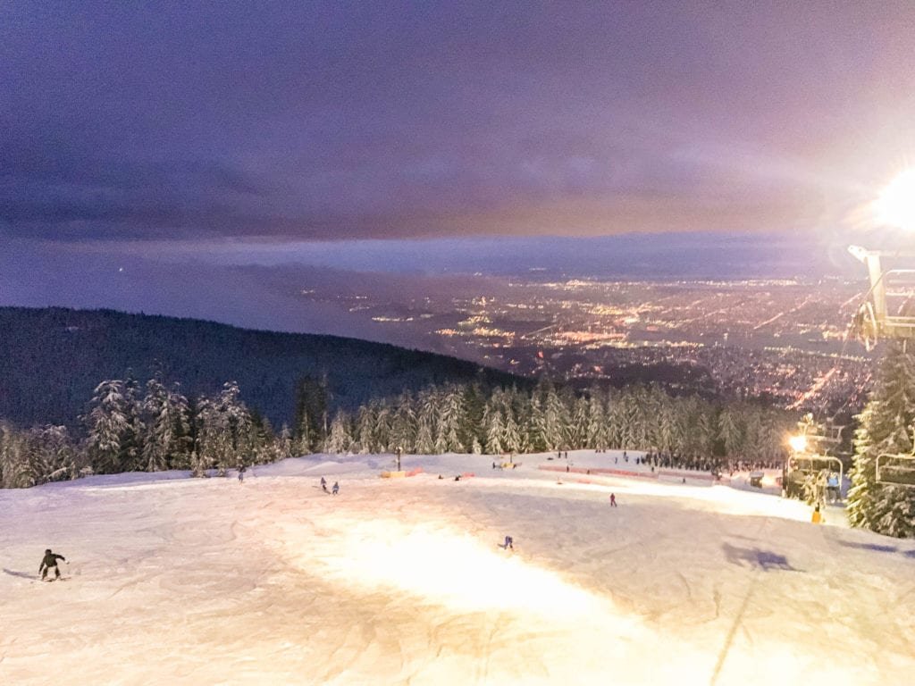 jana meerman grouse mountain night skiing-3