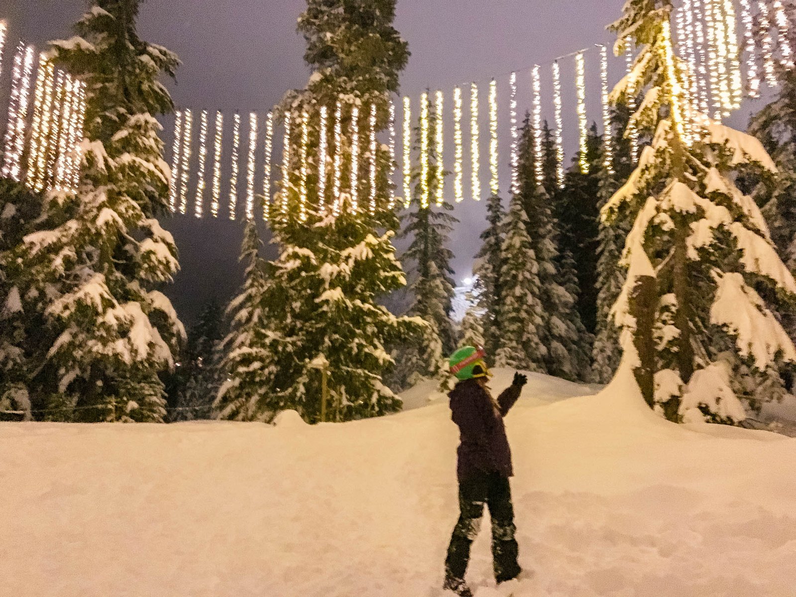 jana meerman grouse mountain night skiing-1