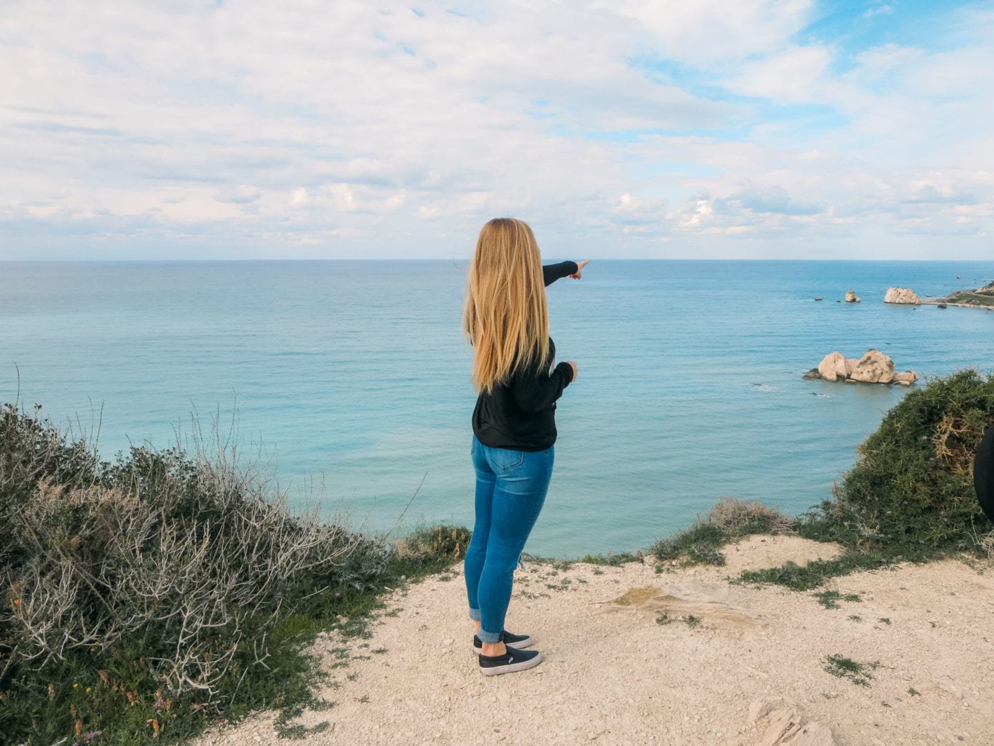 Visiting Petra Tou Romiou