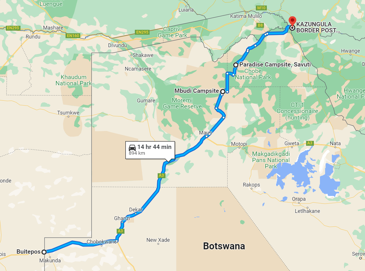 jana meerman botswana roadtrip itinerary