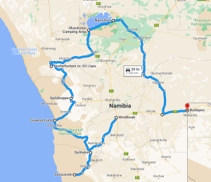 jana meerman namibia roadtrip
