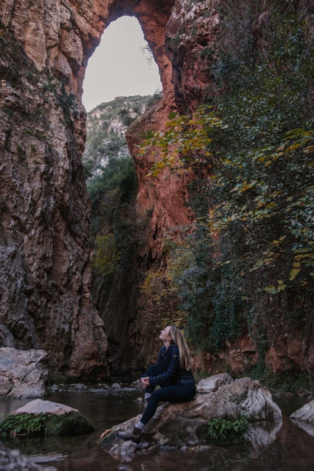 jana meerman akchour falls hike chefchaouen morocco rif mountains (13)