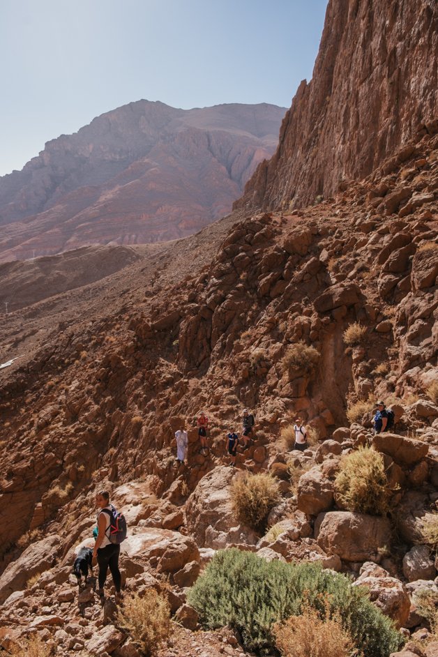 jana meerman todra gorge hike morocco (5)