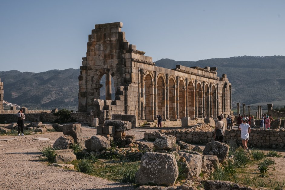 Visiting Volubilis