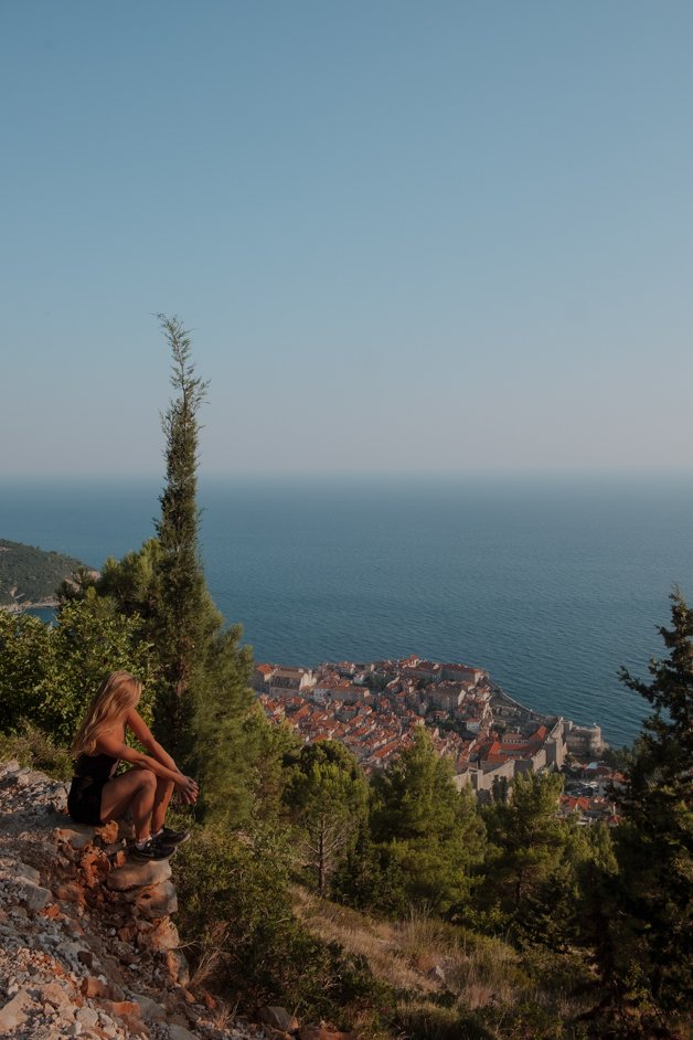 jana meerman mount srd hike cable car dubrovnik croatia-01