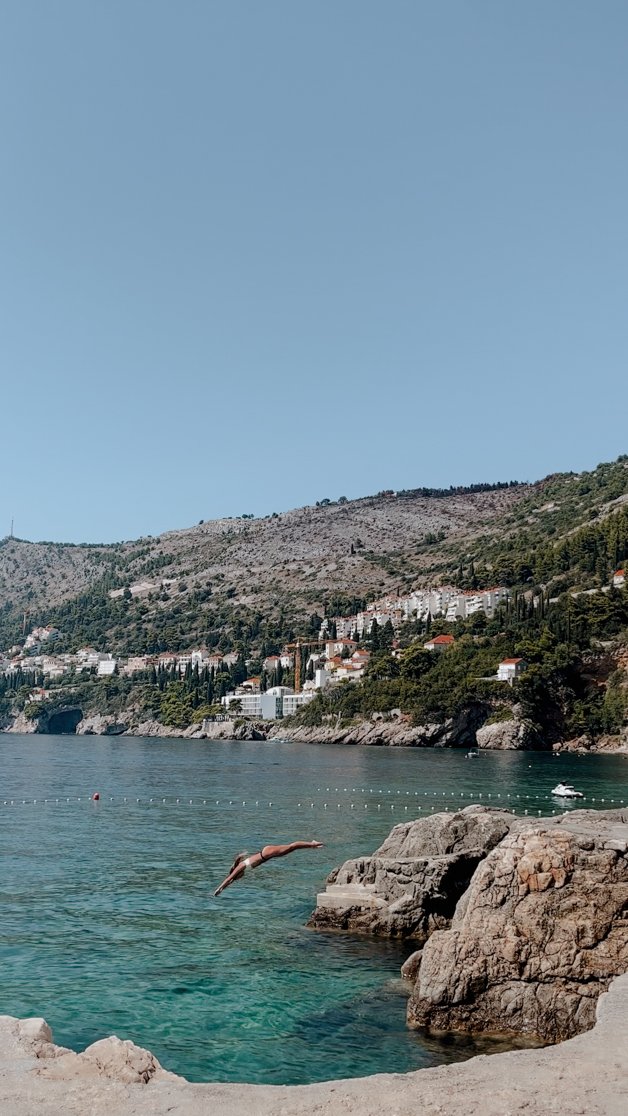 jana meerman plaza sveti jakov saint jacob beach dubrovnik croatia