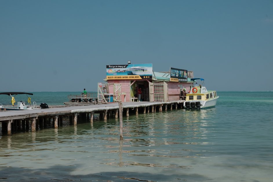 jana meerman belize caye caulker water taxi ferry-6