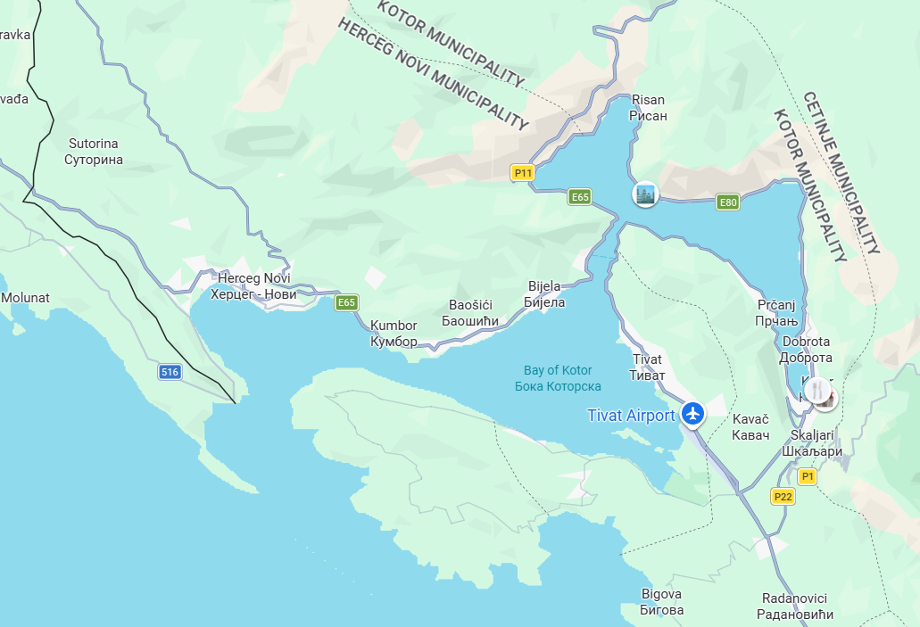 jana meerman bay of kotor map