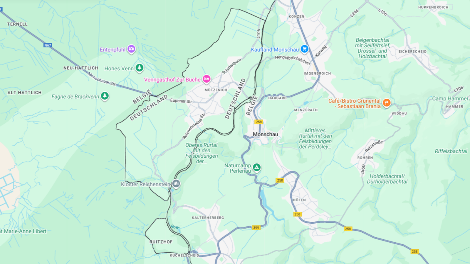 jana meerman belgium germany monschau railway google maps
