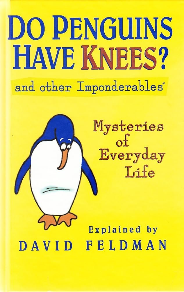 jana meerman do penguins have knees david feldman