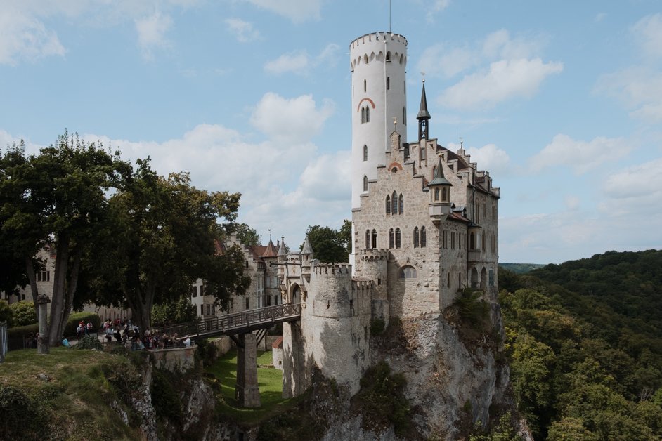 Visiting Schloss Lichtenstein in Germany