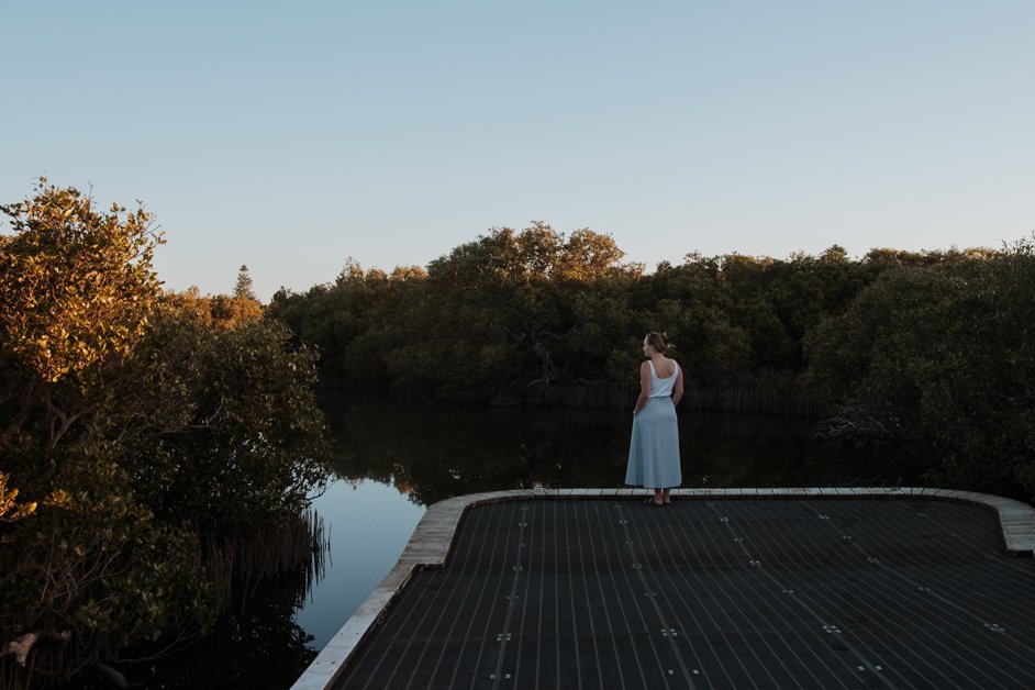 Visiting the Mangrove Boardwalk in Bunbury, Australia