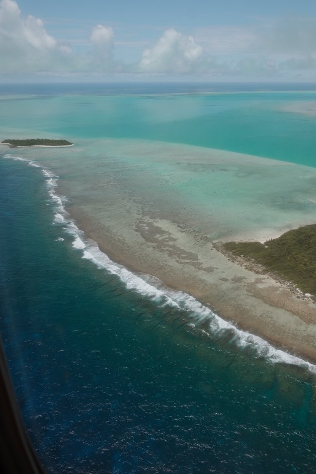 jana meerman aitutaki rarotonga flight plane view cook islands-1