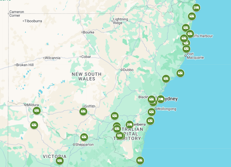 jana meerman camping new south wales