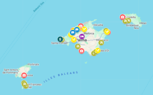 balearic islands google maps