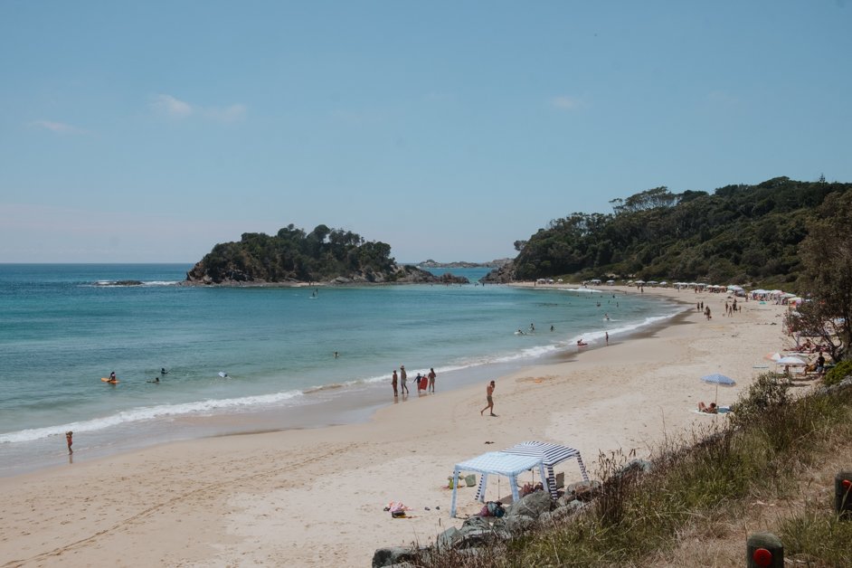 jana meerman boat beach seal rocks australia-1