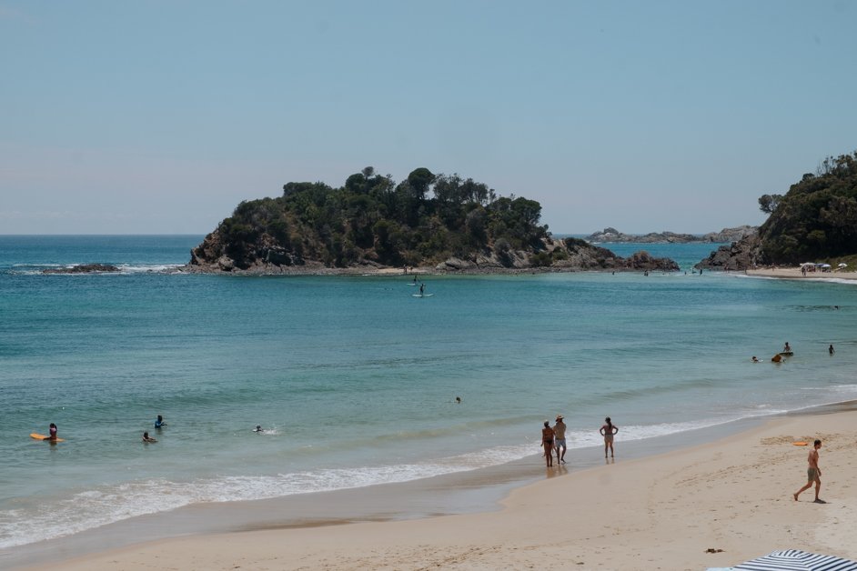 jana meerman boat beach seal rocks australia-1