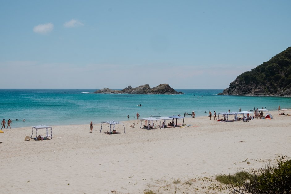 jana meerman boat beach seal rocks australia-12