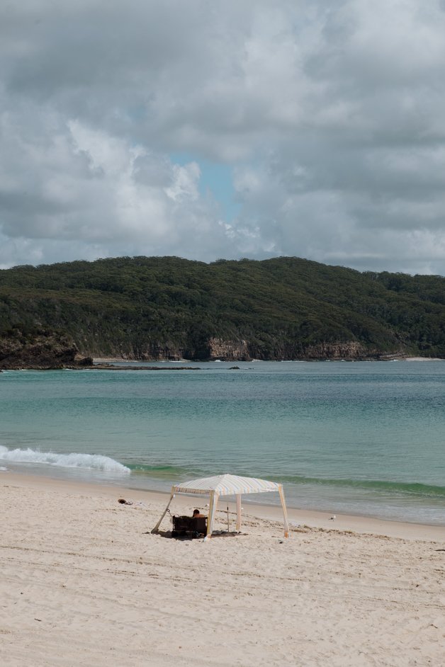 jana meerman boat beach seal rocks australia-4