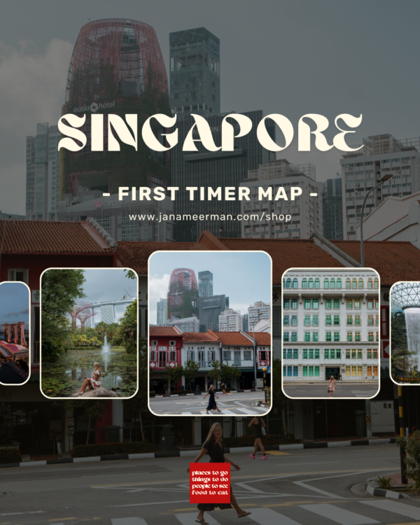 Singapore First Timer Map