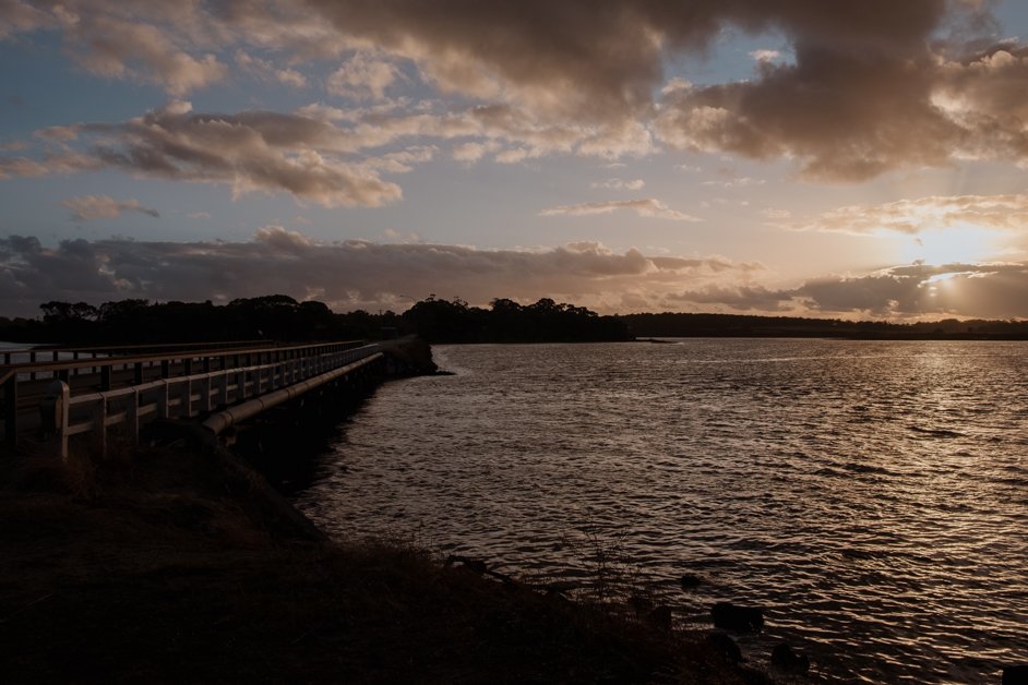 jana meerman hay river bridge sunset denmark australia-2