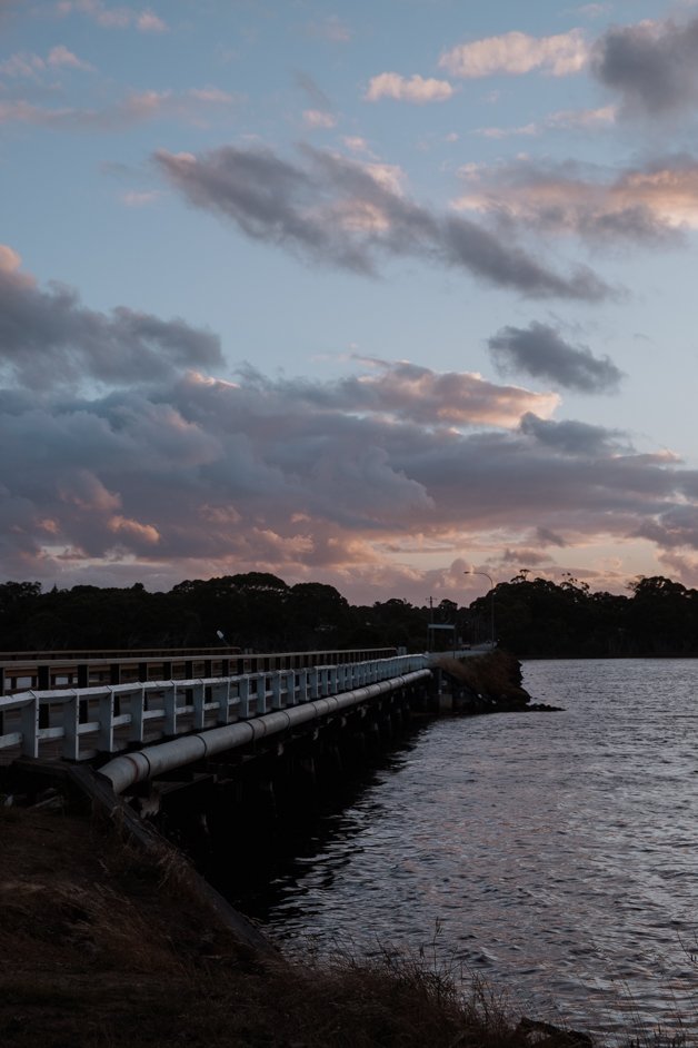 jana meerman hay river bridge sunset denmark australia-5