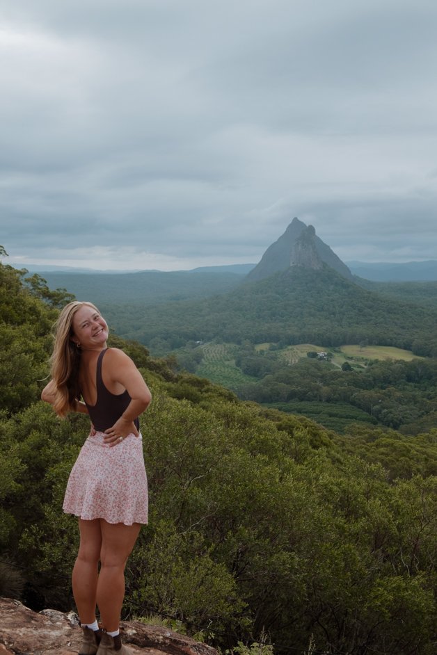 jana meerman mount ngungun hike glass house mountains australia-3